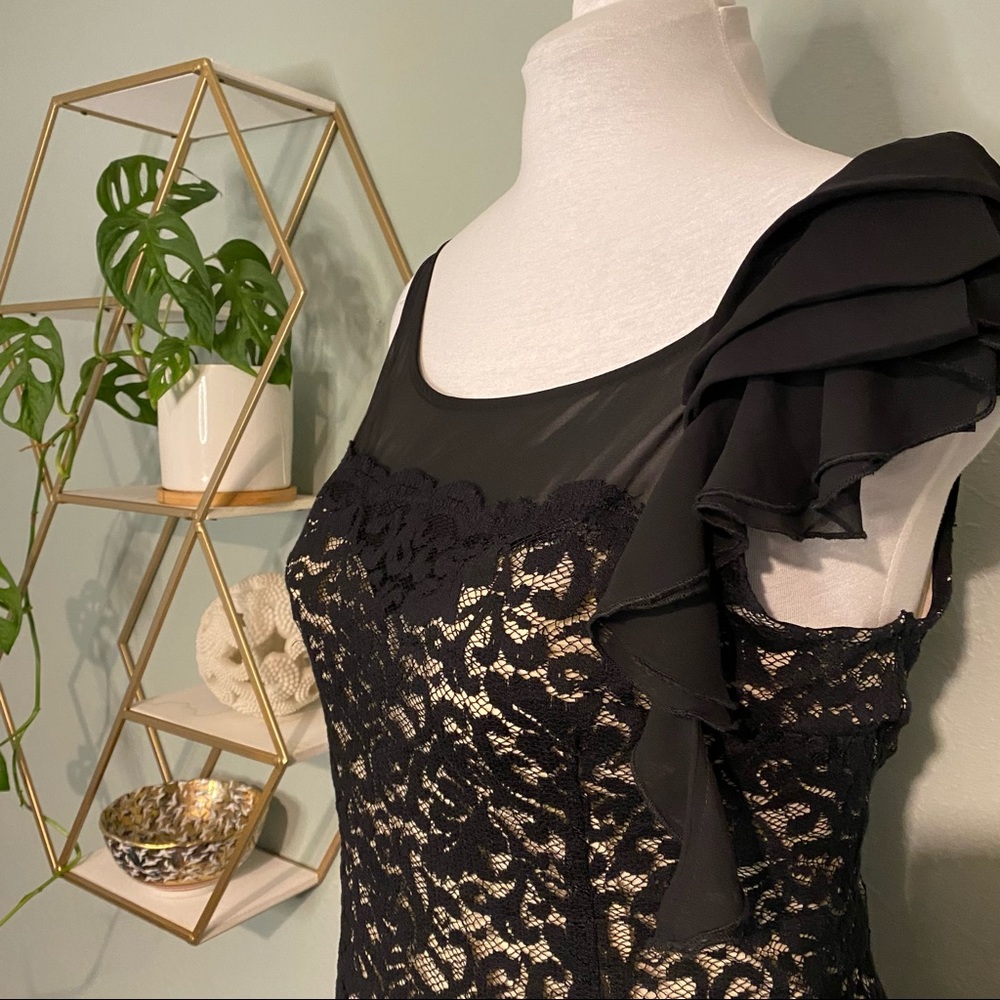 THE LIMITED | Black lace dress - perfect for date night! Size XL